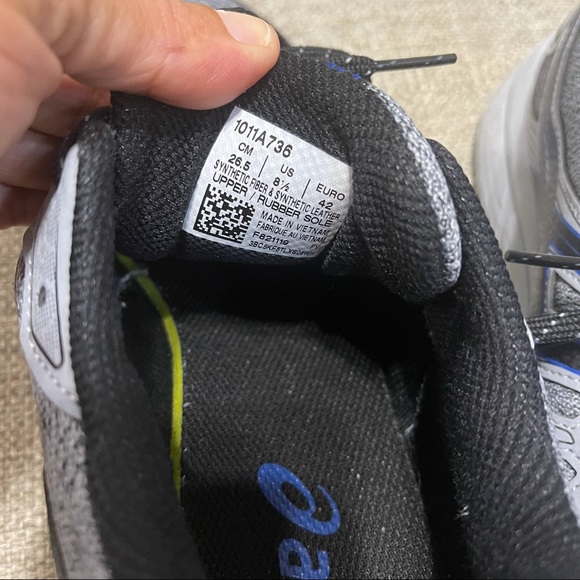 Men oasis’s  gel venture running shoes Size 8 1/2 - Picture 10 of 17